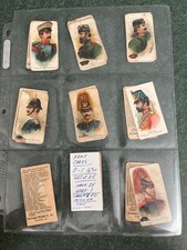1901 TOBACCO 24 CARD LOT ARMY BREISH-WILLIAMS CO picture