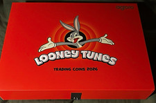 2026 Agoro Looney Tunes LE Trading Coins Set of 2 Coins W/ low serial numbers picture