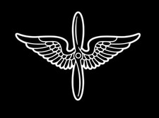 Army Aviation Branch Insignia Vinyl Window Sticker Decal picture