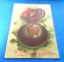 (pgasteelers1) Thanksgiving- turkey sitting on globe🌠picture