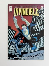 INVINCIBLE #21 VF+ Low Print Run 1st Printing Image Comics 2005 Robert Kirkman picture