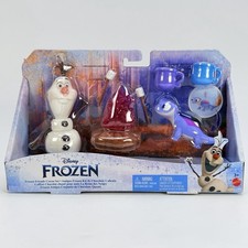 NEW Mattel Disney Frozen Toys Set with Olaf & Bruni Figures PLus 5 Campfire picture