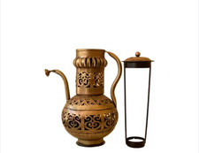Handcrafted Antique Surahi Candle Holder picture
