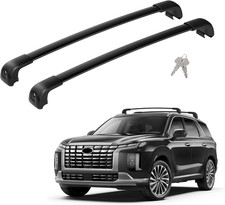 300LBS Lockable Roof Rack Cross Bars Compatible with 2019-2025 Hyundai Palisade picture