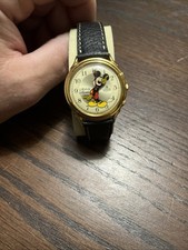 Vintage Lorus By Seiko Disney Mickey Mouse Watch With Melody Alarm Please Read picture