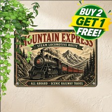 signs dcor steam train through mountainous u01 picture