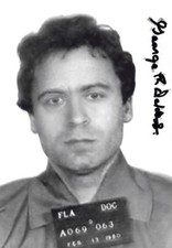 George Dekle signed 4x6 photo Ted Bundy Prosecutor Historical Rare COA LOOK picture