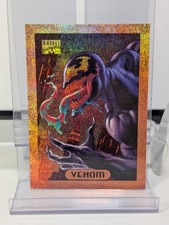 1994 Marvel Masterpieces Venom 9 of 10 Holofoil Bronze Border Walmart Rare picture