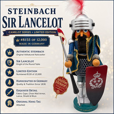 STEINBACH Sir Lancelot Nutcracker (1993) S638 Camelot Series Knight Germany 17