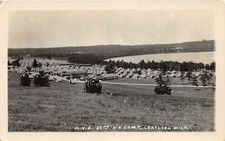 H44/ Grayling Michigan RPPC Postcard c1930s National Guard 32nd Div Camp 45 picture