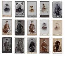 Military 100 photos cdv c1900 German officers ..all scanned picture