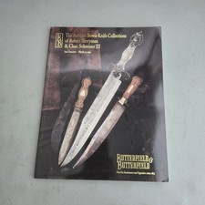 Antique Bowie Knife Collections Robert Berryman Schreiner Auction Catalog 1992 picture