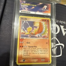 -Pokemon 2005 Ex Unseen Forces #27 Ho-oh Ace 7 Pop 2 picture