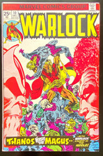 Warlock 10 Thanos Versus the Magus Jim Starlin Art Origin Thanos & Gamora picture