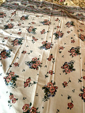 VTG LOUIS NICHOLE DUBONNET QUEEN FLAT SHEET & 2- KING & 2- STANDARD PILLOWCASES picture