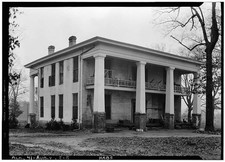 Photo:Auburn Alabama Frazier-Brown House 1934 Rear View HABS picture