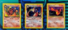 Pokemon DARK CHARIZARD Holo, Dark Charmeleon & CharmanderⓇ | 2000 Team Rocket picture