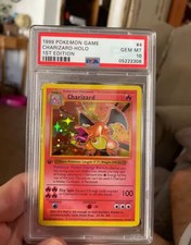 PSA 10 Gem Mint 1st Edition Base Set Charizard Holo #4/102 Pokemon Card picture