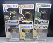 Funko Pop Mixed Lot of 6 Static Shock Geralt Aether Johnny Bravo Arrow picture