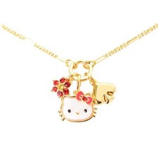 Kate Spade New York Hello Kitty 50th Anniversary Jewelry Necklace NEW Ribbon picture
