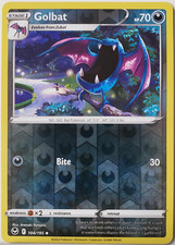 Golbat 104/195 - Reverse Holo - Silver Tempest - Pokemon - NM/M picture