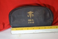 Vintage WW2 Tycos Blood Pressure Cuff & Case 3-713-100 picture