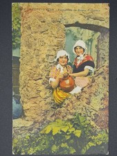 Postcard French Riviera Côte d’Azur Lower Provence Women In Traditional Dress picture