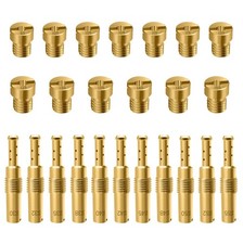 Strongthium 24 Pcs Carburetor Jet Kit for Nibbi FCR-MX PE PJ PZ PWK CVK GY6...  picture