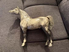 Vintage BREYER Molding Company Dapple Gray Horse Large 10x11 In. picture