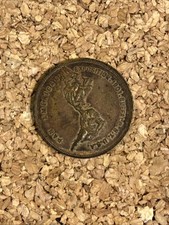 1901 PAN AMERICAN EXPOSITION SOUVENIR BRASS COIN TOKEN BUFFALO NY 1.25”/32mm picture