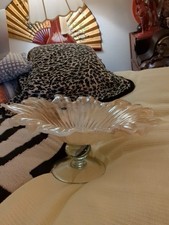 IMPRESSIVE MCM HUGE MURANO ABSTRACT CENTER BOWL 17x10x7