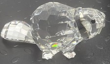 Swarovski Crystal Mother Beaver Box COA HAND SIGNED Adi Stocker 164637 Mint: 7A3 picture