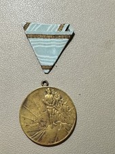 🇱🇻 Latvia WWI Independence 10th Anniversary Medal 1918–1928 Original picture