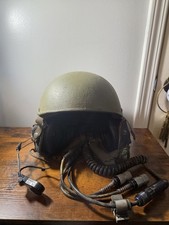 US Military DH-132 CVC Combat Vehicle Crewmen Helmet w/ Liner & Comms | Sz Lg picture