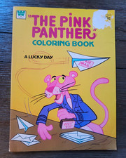 Vintage 1979 The Pink Panther Coloring Book