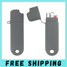 2 Pcs Waterproof Lighter Case Cover Holder for BIC Regular Lighters Sleeve Type picture