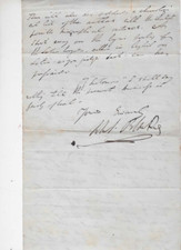 John Stuart Blackie 1847 ALS  Scottish Classical Scholar  advocate Scot Culture picture
