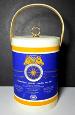 Rare Vintage Vinyl Ice Bucket Teamsters Union Local 682 St Louis Missouri picture