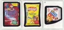 2008 WACKY PACKAGES ALL NEW SERIES 8 - ANS 8 BONUS CARD SET B1 B2 B3 ALL THREE picture