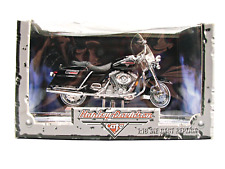 Harley Davidson FLHR Road King 1:18 Die Cast Motorcycle Replica Stand NIP #38395 picture