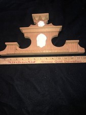 Beautiful Unfinished Clock Top Crown / Pediment Lot 3 picture