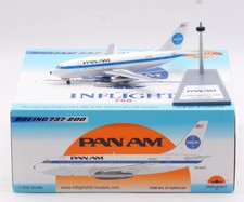 Inflight IF732PA1124 Pan Am American Boeing 737-200 N68AF Diecast 1/200 Model picture