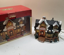 LEMAX Christmas Village Hickory House Restaurant 2003 Enchanted Forest RARE picture