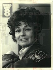 1973 Press Photo Actress Ruth Roman stars in a scene from