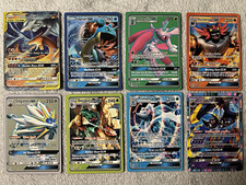 Pokemon TCG Sun & Moon 8x GX TAG TEAM Holo Cards Spanish Reshiram & Charizard picture