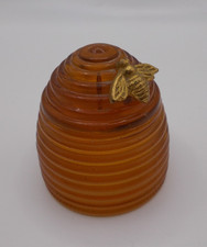 Vintage 1970's Avon Honey Bee Honeysuckle Cologne 1.25 fl oz. Glass Bottle -Full picture