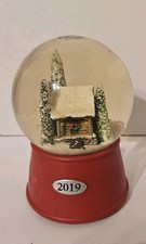 Wondershop Target Musical 2019 Snow Globe “Silent Night” Christmas Cabin picture
