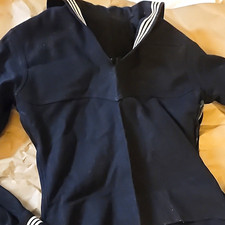WW3 Naval Clothing Cracker US Navy Blue Wool Uniform Jumper Top Sailor Uniform picture
