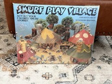 Vintage SMURF Play Village 1981 Peyo NEW SEALED picture