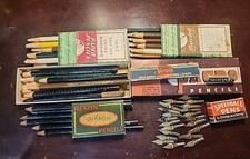 Vintage Dixon Calligraphy China Pencil Tools Speedball Artist Pen Lot Tips Leads picture